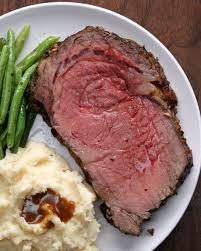 Prime Rib With Garlic Herb Butter Recipe By Tasty