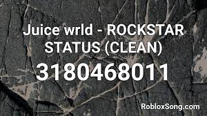 Juice wrld roblox ids rip juicewrld. Juice Wrld Rockstar Status Clean Roblox Id Roblox Music Codes