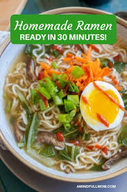 This post may contain affiliate links. Easy Homemade Ramen Recipe A Mind Full Mom