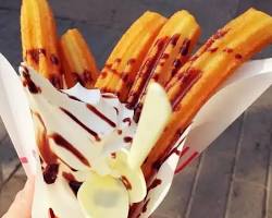 南鑼鼓巷美食的圖片