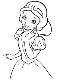 Homefun stuffcoloring pagessnow white and the seven dwarfs. Coloring Pages Snow White Coloring Pages For Kids