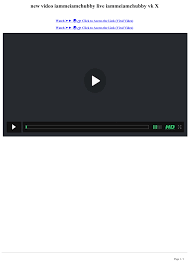 new video iammeiamchubby live iammeiamchubby vk X