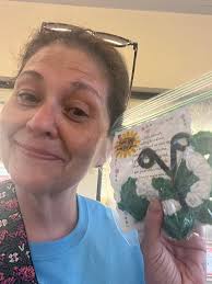 Crochet in Michael's deli in Brunswick, Georgia