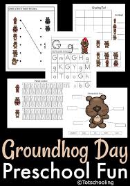 It'll be fun for the whole family with easter eggs, flowers. Preschool Fun For Groundhog Day Totschooling Toddler Preschool Kindergarten Educational Printables