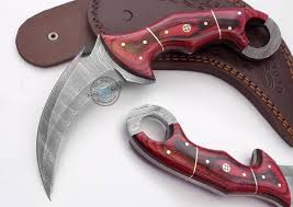 Canivete Faca Tática Militar Karambit Smith Wesson Custom Made Beautiful Damascus Steel Double Edge Karambit Knife Aa 0148 106 Karambit Karambit Knife Knife