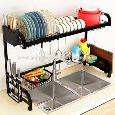 Overstock.com has been visited by 1m+ users in the past month China Dish Drainer Rack Holder Black Stainless Steel Kitchen Sink Rack On Global Sources Storage Rack Display Rack Storage Holder