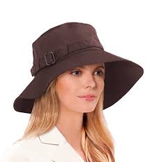 Eric Javits Womens Kaya Brown One Size