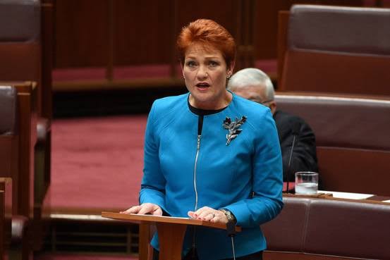Pauline Hanson Returns to Australia's Parliament With Fresh Call for Ban on Muslim Immigrants - WSJ