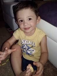 Super Mom's boy, when he was still just a baby.