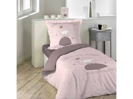 Parure de lit complete 140x200. Parure De Lit Enfant Alice Rose 140x200 Cm Vente De Douceur D Interieur Conforama