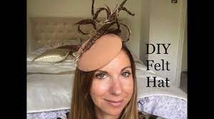 How To Make A Felt Pillbox Diy Curl Pheasant Feathers Millinery Tutorial Hat Making Youtube Millinery Millinery Diy Diy Curls