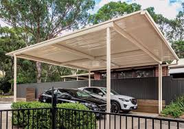 Carport kits from absolute steel are incredibly easy to install and last a lifetime. One Of The Most Special Stratco Carport Style In Sydney Carport Designs Carport Building A Garage