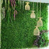 24pcs Artificial Uv Boxwood Mat Wall Hedge Decor W Ties Grass Fake Fence 10x10 657258010567 Ebay Garden Wall Decor Artificial Grass Wall Garden Wall