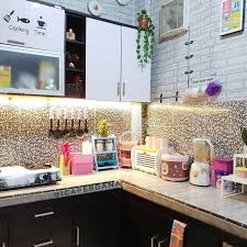 12 desain dapur sederhana tanpa kitchen set yang bagus from i1.wp.com tak perlu lagi mengecat dinding, dekorasi ruangannya bisa kamu maksimalkan dengan memilih perkakas berwarna cerah. Desain Dapur Cantik Dan Elegan Ukuran Kecil Ruangan Sempit Desainer Interior Indonesia