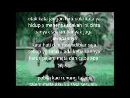 Lirik mengekspresikan seseorang tentang suatu hal yang. Video Cintamukabuku
