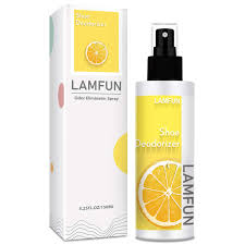 Amazon Com Shoe Odor Eliminator Spray Lamfun Foot Shoes Deodorizer Natural Deodorant For Shoes Feet Sneakers Work Boots Air Freshener Spray Lemon 150ml Beauty