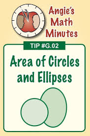 Find Out How The Areas Of Ellipses And Rectangles Are Related Ratio Mathshortcut Geometry Areaofcircle Areaofellips Math Math Minutes Free Math Resources