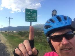 Rye man, dog bike across America