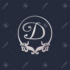 126000+ vectors, stock photos & psd files. Letter D Decorative Crown Ring Alphabet Logo Isolated On Navy Blue Background Luxury Silver Initial Abjad Logo Design Template Elegant Curl Floral Logo Concept Eps 10 File Project Royalty Free Cliparts
