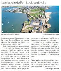 A Decouvrir Deux Musees Dans La Citadelle De Port Louis Morbihan Lignes De Defense
