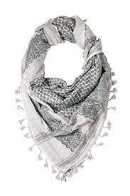 Amazon Com Hirbawi Premium Arabic Scarf 100 Cotton Shemagh Keffiyeh 47 X47 Arab Scarf Black White Clothing Arab Scarf Scarf Arabic Scarf