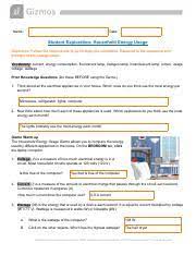 Household energy usage gizmo quiz answers. Gizmo Household Energy Pdf Name Date Student Exploration Household Energy Usage Directions Follow The Instructions To Go Through The Simulation Course Hero