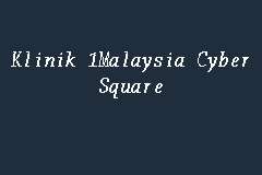 Klinik 1malaysia operasi hari ahad. Klinik 1malaysia Cyber Square Klinik 1malaysia In Putatan