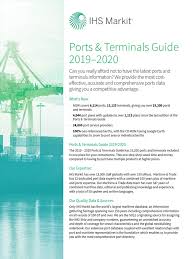 S/shri thomas john k and d.d. Ports Terminals Guide 2019 2020 Port Sailor