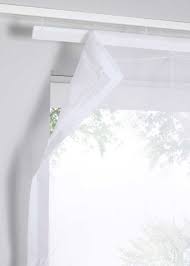 Praktische Fensterdekoration In Transparnter Form Weiss Klettschiene Fensterdekoration Raffrollo Selbstgemachte Vorhange