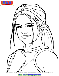 Selena gomez has been op. Selena Gomez Coloring Pages Az Coloring Pages Portrait Drawing Outline Drawings Art Drawings Sketches Simple