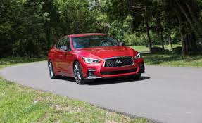 For 2018, infiniti refreshed the exterior and interior of the q50 lineup and introduced a new trim level structure. 2018 Infiniti Q50 First Drive Review Car And Driver