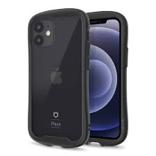 Amazon.com: iFace Reflection 系列透明保護套,適用於iPhone 12 Mini (5.4 吋) – 可愛雙層[TPU +  9H 鋼化玻璃] 混合防震保護套[防摔測試] [無線充電相容] - 黑色: 手機和配件