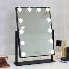 We aim to source unique and high quality hollywood makeup mirrors, tables, chairs and beauty station products. Amazon Com Fenchilin Lighted Makeup Mirror Hollywood Mirror Vanity Makeup Mirror With Light Smart T Makeup Mirror With Lights Makeup Vanity Mirror With Lights