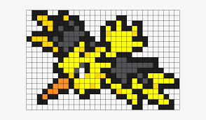 Coloriage et illustration de raichu d'alola en pixel art. Zapdos Pokemon Bead Pattern Perler Bead Pattern Bead Pokemon Pixel Art Zapdos Transparent Png 610x400 Free Download On Nicepng