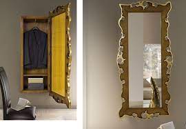 Cornice Traforata Con Specchio E Contenitore I Particolari In Foglia Oro Donano Un Tocco Unico Www Rbrebanisteria Com Madeinita Mirror Home Decor Furniture