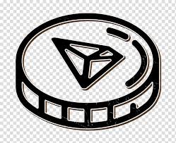 Ready to be used in web design, mobile apps and presentations. Coin Icon Cryptocurrency Icon Token Icon Tron Icon Trx Icon Logo Emblem Symbol Automotive Decal Sticker Transparent Background Png Clipart Hiclipart