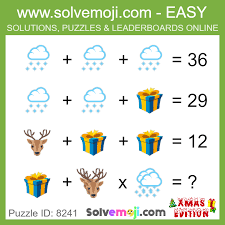 Get introductions to algebra, geometry, trigonometry, precalculus and calculus or get help with current math coursework and ap exam preparation. Puzzle 8241 Maths Puzzles Emoji Math Math Games For Kids