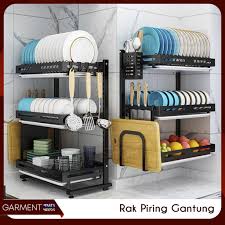 Rak piring stainless gantung, lemari piring stainless, rak piring stainless 3 susun, harga rak piring plastik, harga rak piring biasa murah, model rak piring stenlis susun 2 daftar harga terlengkap. Harga Rak Piring Gantung Terbaik Agustus 2021 Shopee Indonesia