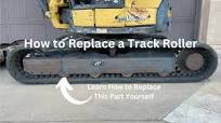 How to Replace a Track Roller on a Mini Excavator