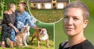 Tomas friade till cancersjuka Sandra med 250 blommor