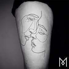 We specialize in all styles of tattooing on all skin types and tones from the darkest brown to the lightest white. Minimalist Tattoo Series By Mo Ganji Shows Depth Of Line Tattoos