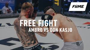 Nie jest tajemnicą, że planowany jest pojedynek popka z kizo. Fame Mma 4 Free Fight Ambro Vs Don Kasjo K 1 Youtube