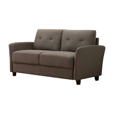 Zinus Ricardo Contemporary Upholstered 62 2 In Loveseat Hayneedle