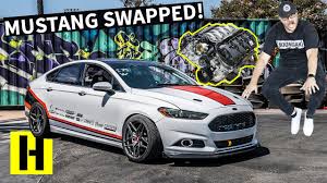 Our contributor peanut collected and uploaded the top 9 images of. Mustang Swapped Ford Fusion 5 0 Coyote V8 In A Sleeper Sedan Youtube