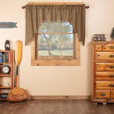 green rustic kitchen curtains vhc cedar
