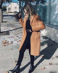 This is a great option for women who love a printed coat, but who don't want to commit to buying a new coat every year, as patterns and colors go in and out of fashion. Awesome Ideas To Wear Tan Jackets Just Trendy Girls