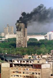The outcome of this war may well be an ethnically pure kosovo, the creation of a new state in europe and. A Building In Belgrade Burning After A Nato Bombing During The Kosovo War 1999 830x1260 Historyporn