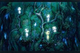Studio Ghibli Wallpaper Download Free Stunning Hd Backgrounds For Desktop Mobile Laptop In Any Resolution Ghibli Wallpaper Princess Mononoke Studio Ghibli