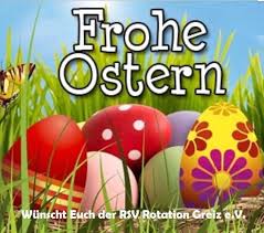 Bei den steigenden temperaturen ist es an der zeit seine frühlingsjacke aus dem schrank zu holen und gemeinsam auf den. Ostergrusse Des Rsv Faszination Ringen