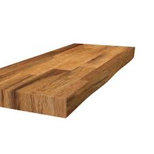 Floating walnut nightstands cream modern. Interbuild 24x10x1 5 Inch Acacia Live Edge Floating Shelf Golden Teak Stain The Home Depot Canada
